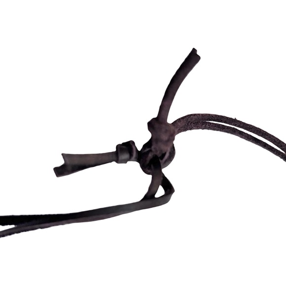 🍒NEW Theater Kid Handmade Reversible Choker with Murano Glass Heart - Picture 6 of 6